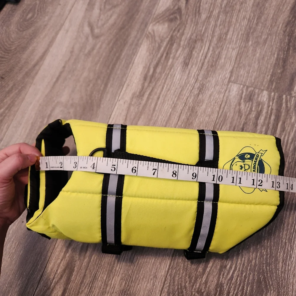 Dog Life Jacket Paws Aboard Adjustable Small